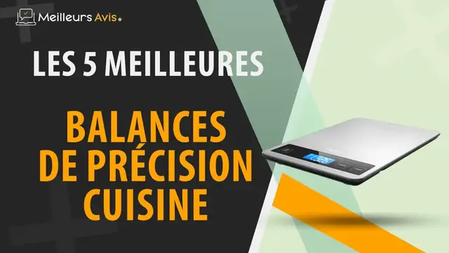 Video thumbnail for ⭐️ MEILLEURE BALANCE DE PRECISON CUISINE - Comparatif 2023
