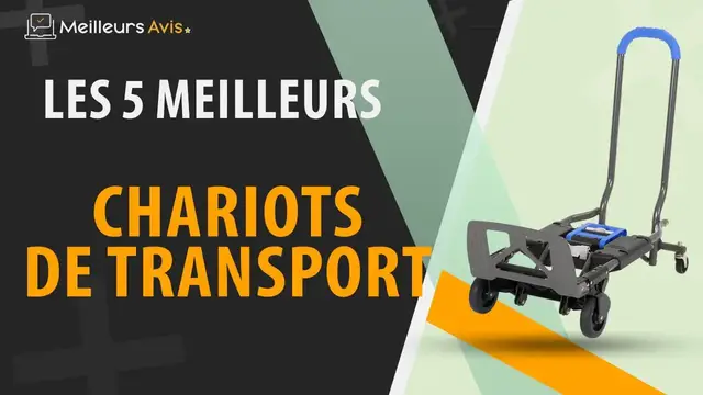 Video thumbnail for ⭐️ MEILLEUR CHARIOT DE TRANSPORT - Avis & Guide d'achat (Comparatif 2022)