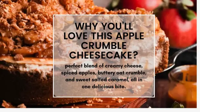 Video thumbnail for  Caramel Apple Cheesecake