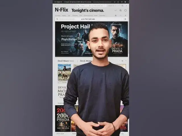 Video thumbnail for How I Built My Own Movie Streaming Website! 🔥 | N-Flix Review