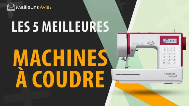 Video thumbnail for ⭐️ MEILLEURE MACHINE À COUDRE - Avis & Guide d'achat (Comparatif 2022)