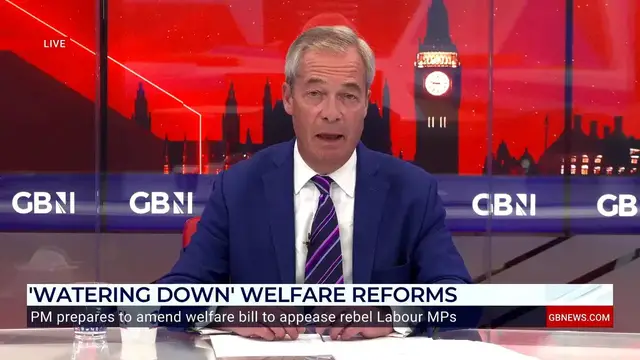 Video thumbnail for ‘I suspect the Labour rebellion is not just about the welfare bill’, says Nigel Farage