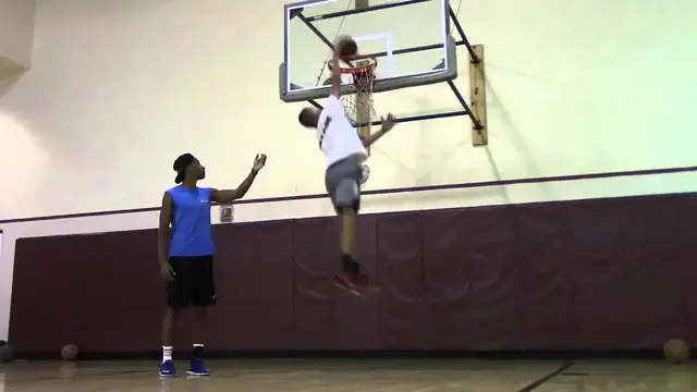 'Video thumbnail for Isaiah Rivera Last Dunk Session Of The Summer!! Ft. Steven Celi'