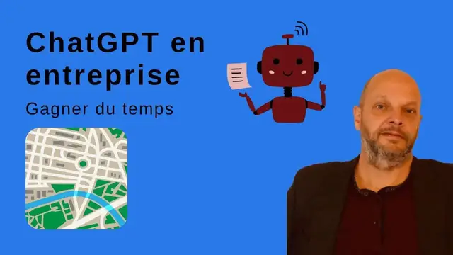 'Video thumbnail for chatGPT fait gagner du Temps en Entreprise : Exemple avec chatGPT'