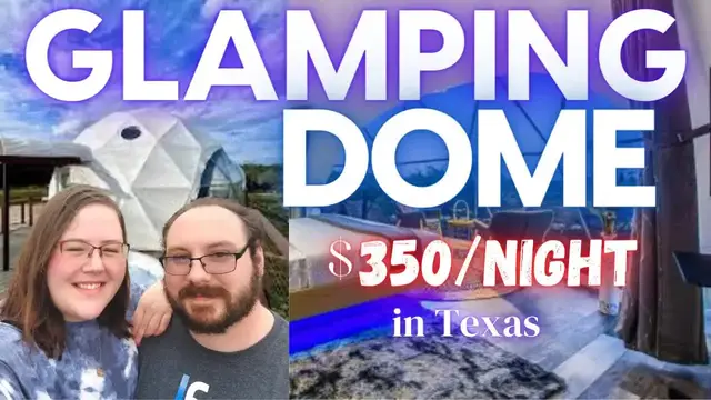 Video thumbnail for Staying in a $1,000 Glamping Dome AirBnB in the Texas Hill Country - Udoscape Review
