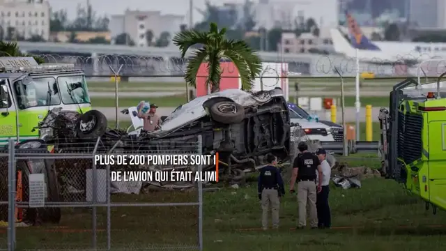 Video thumbnail for Cinq morts après le crash d'un avion-cargo d'Amazon à l'aéroport de Miami.