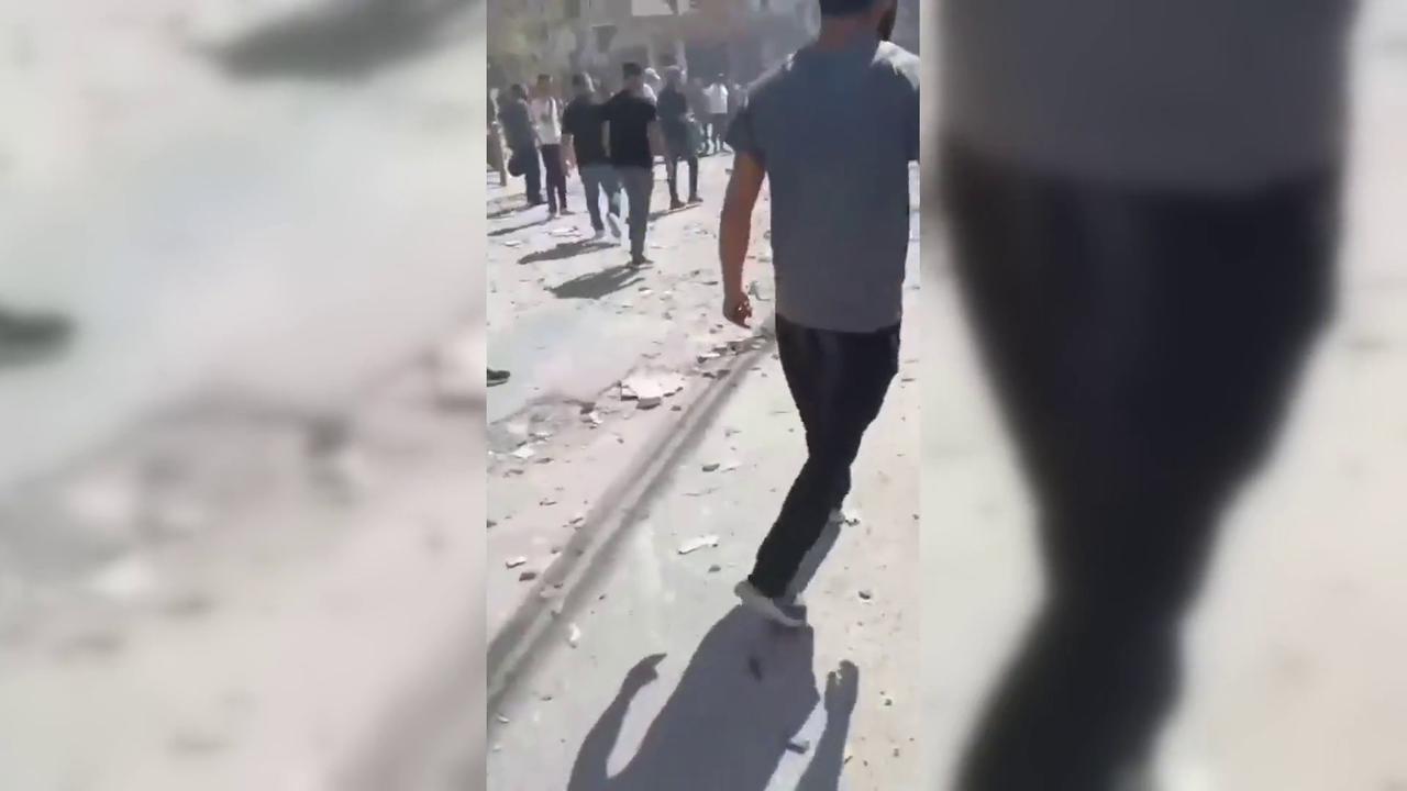 Video thumbnail for Lebanon: Israeli Warplanes Target South Beirut.