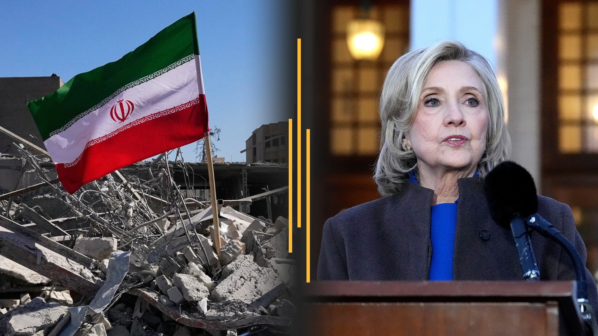 Video thumbnail for Iran hits US targets, Congress to be briefed; Clinton depositions released