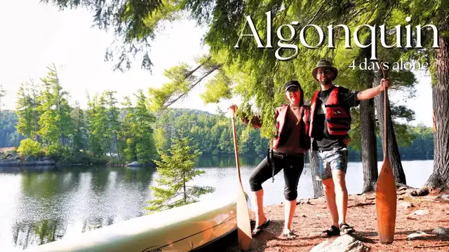 'Video thumbnail for ALGONQUIN | 4 days Canoeing in the Backcountry'
