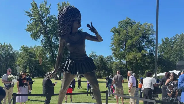 'Video thumbnail for A Tina Turner statue is unveiled. The internet has thoughts'
