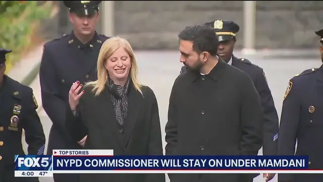 Video thumbnail for NYPD Commissioner Tisch will stay on under Mamdani's mayoral tenure | News Block
