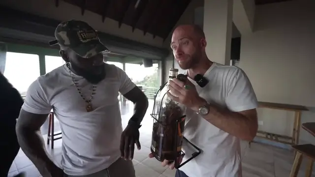 'Video thumbnail for Trying Exotic Possum Meat in Grenada!!'