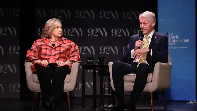'Video thumbnail for Bill and Hillary Clinton subpoenaed in Epstein probe'