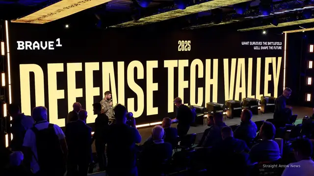 'Video thumbnail for Ukraine hosts global defense tech summit to attract investment'