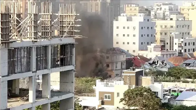 'Video thumbnail for Militants attack prison in Somali capital shattering period of calm'