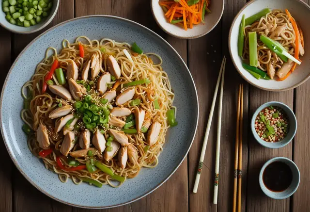 Video thumbnail for Chicken Chow Mein Recipe