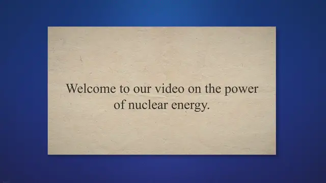 Video thumbnail for Unveiling the Power of Nuclear Energy: Definition, Reactions, Sources, Benefits, and Limitations