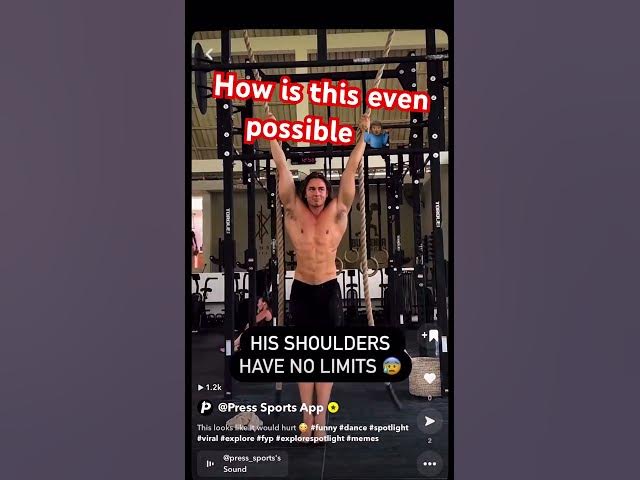 Video thumbnail for I found rubber 🎈man and his jacked #impossible #gymmotivation #maneuver