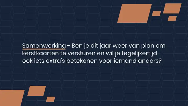 Video thumbnail for Kerstkaarten versturen én een goed doel steunen met Fairmail