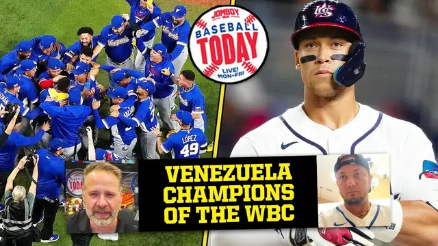 Video thumbnail for Venezuela beats USA to win the World Baseball Classic! | Baseball Today