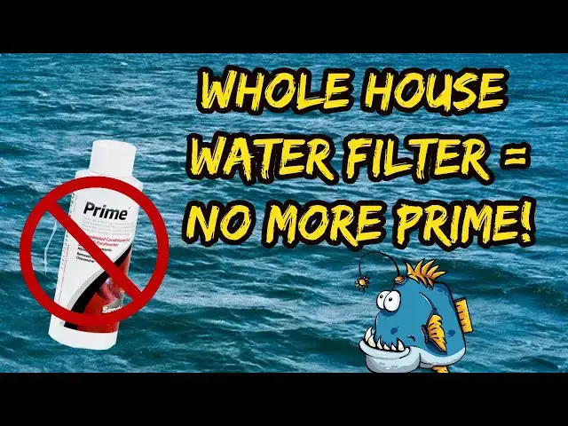 Video thumbnail for No more Prime or any water conditioners for my aquariums!
