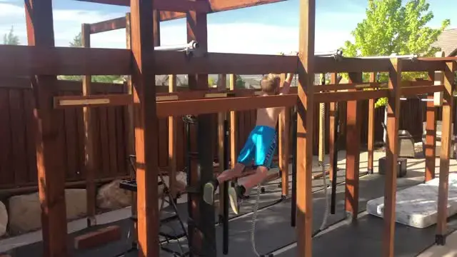 Video thumbnail for Kid Completes Epic Homemade Ninja Warrior Course | Happily TV