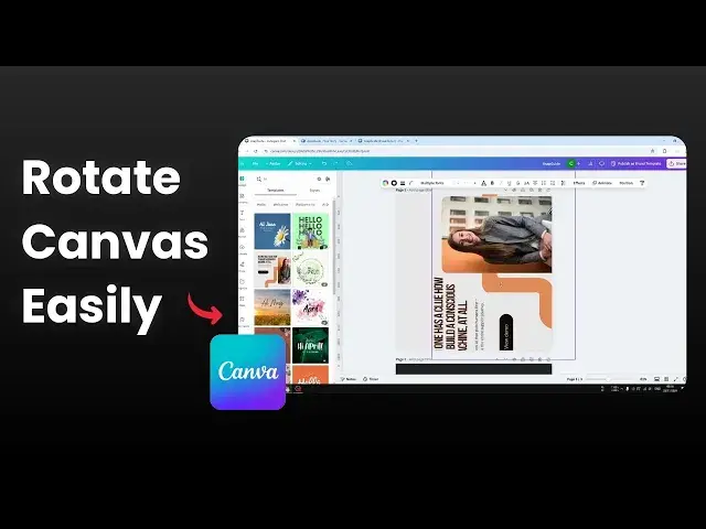 'Video thumbnail for How to Rotate Canvas Inside Canva'