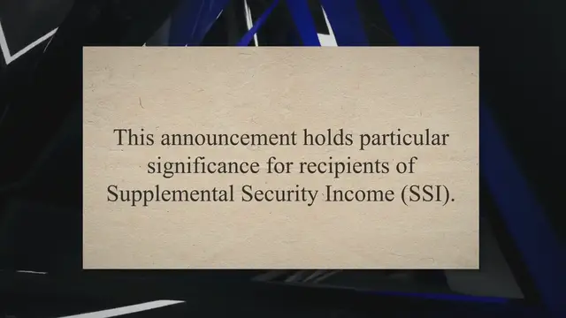 'Video thumbnail for Maximizing Your Benefits: A Comprehensive Guide to Supplemental Security Income (SSI) Disbursements'