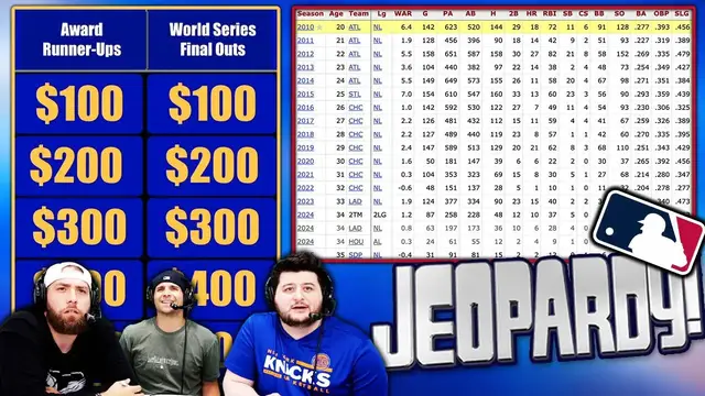 Video thumbnail for MLB RefGuess Jeopardy (4.0)