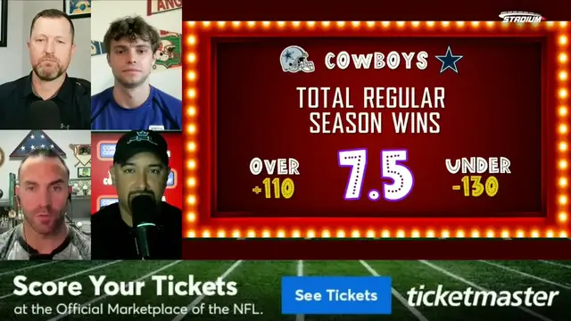 'Video thumbnail for Is a Healthy Dak Enough for Cowboys To Go Over Win Total?'