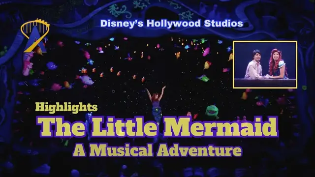 Video thumbnail for Highlights from “The Little Mermaid - A Musical Adventure” New Show at Disney’s Hollywood Studios