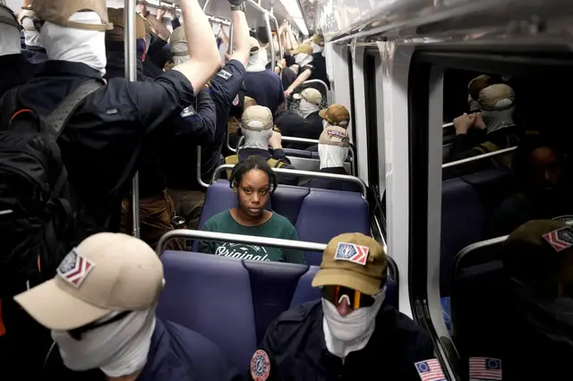 Video thumbnail for White nationalists march on Washington DC ahead of Freedom 250 celebrations