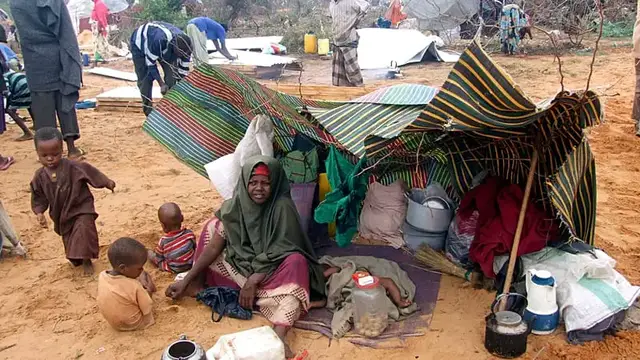 Video thumbnail for Aid cuts leave millions of Somali children facing hunger