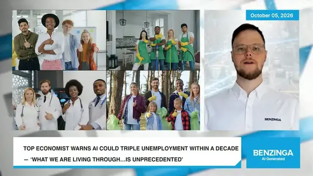 Video thumbnail for Economist Warns On AI Jobs