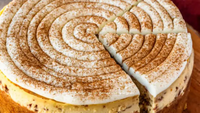 Video thumbnail for Cinnamon Roll Cheesecake Recipe