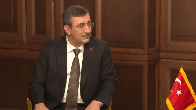 Video thumbnail for Iran: Turkish VP meets Pezeshkian ahead of Khamenei memorial ceremony.