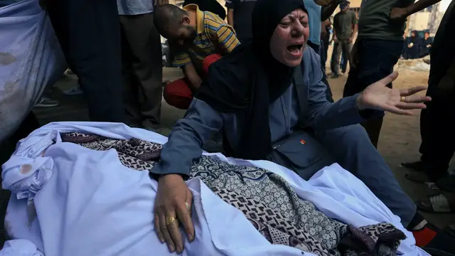 'Video thumbnail for Israel strikes Gaza city high-rise: Residential block flattened in densely populated area'