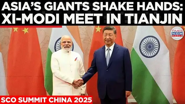 'Video thumbnail for Historic SCO Talks: Modi & Xi Push Multipolar World Vision'