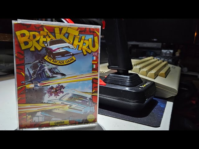 Video thumbnail for Breakthru on the C64