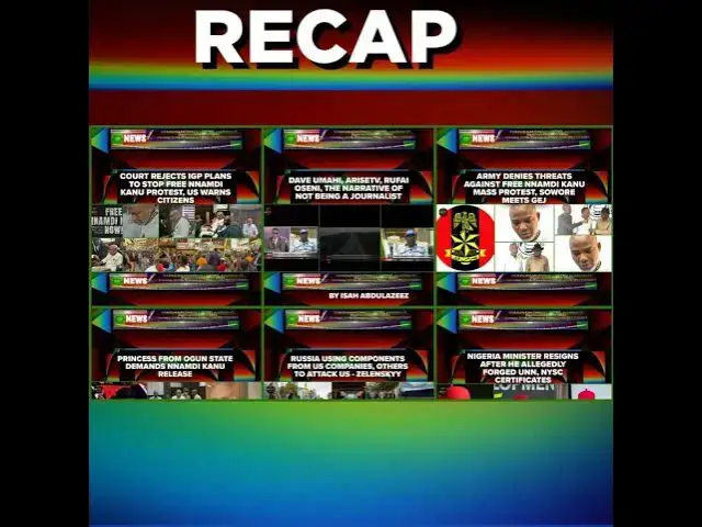 Video thumbnail for NewsRecap @5pm 17-10