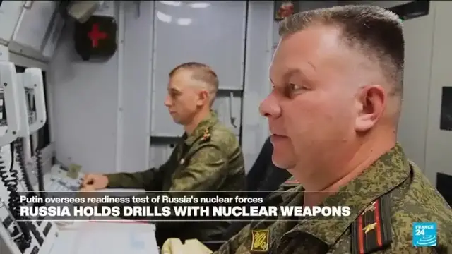 'Video thumbnail for Russia holds nuclear drills, Ukraine seeks Swedish fighter jets'