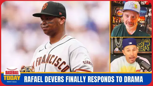 Video thumbnail for Rafael Devers finally responds to baserunning drama | Baseball Today