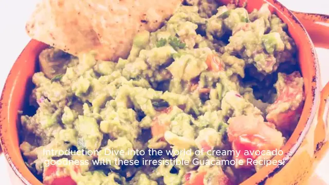 Video thumbnail for Guacamole Recipes