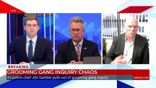 'Video thumbnail for WATCH: Jim Gamble calls for 'cross-party co-operation' amid grooming gang inquiry chaos'