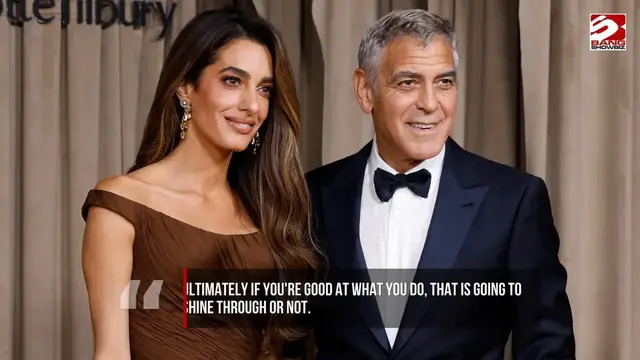 Video thumbnail for Amal Clooney 'self conscious' about legal career after marrying George