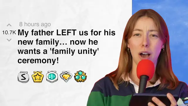 Video thumbnail for My father LEFT us for his new family… now he wants a 'family unity' ceremony! - r/AITA | Reddit Stories