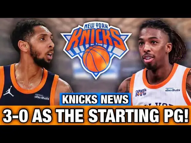 Video thumbnail for Delon Wright: Knicks Playoffs Defense & Point Guard Performance