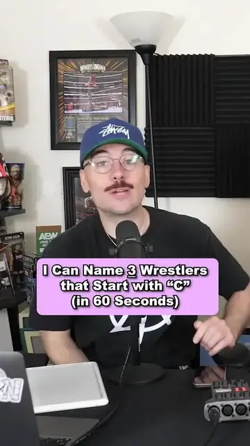 Video thumbnail for HOW MANY 'C' WRESTLERS CAN YOU NAME?