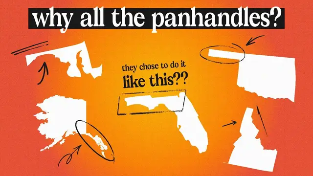 Video thumbnail for Understanding the geography and history of American state panhandles
