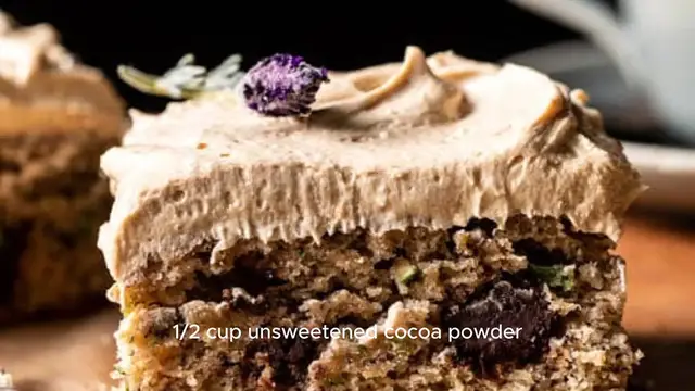 Video thumbnail for Chocolate Zucchini Banana Cake